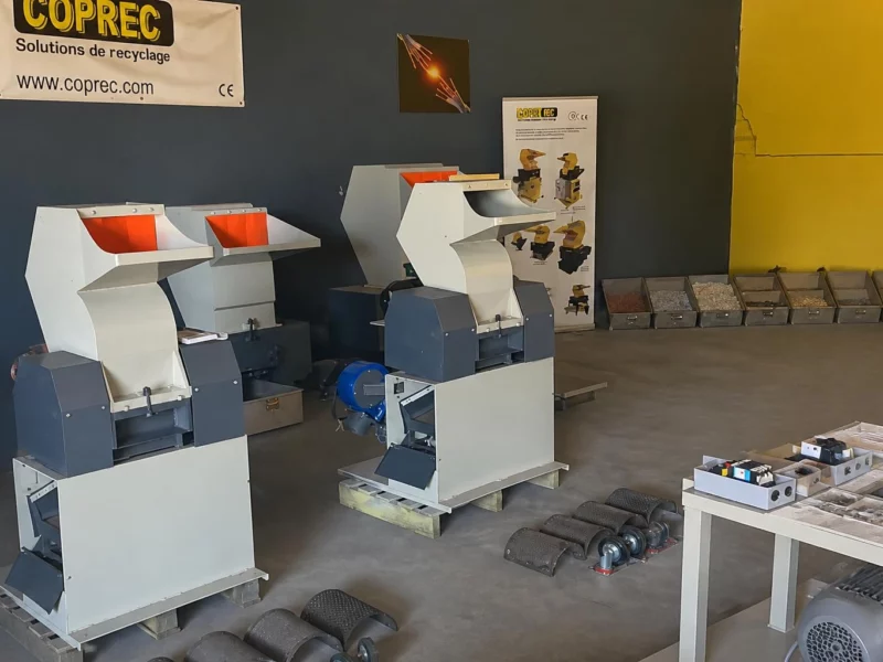 Granulateur de câbles Copper-Rec pour recycler le cuivre et séparer le plastique