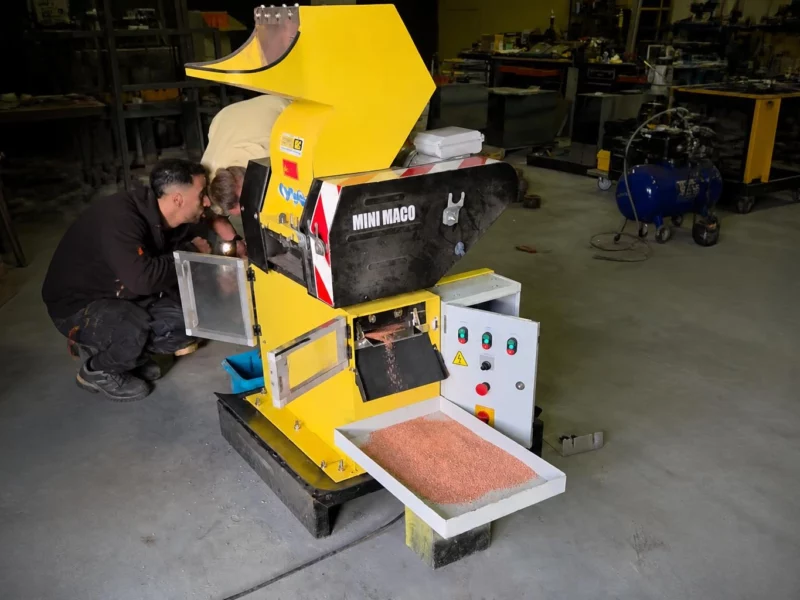 Machine pour recycler les câbles : comparatif granulateur, dénudeur, broyeur et ligne de recyclage Copper-Rec